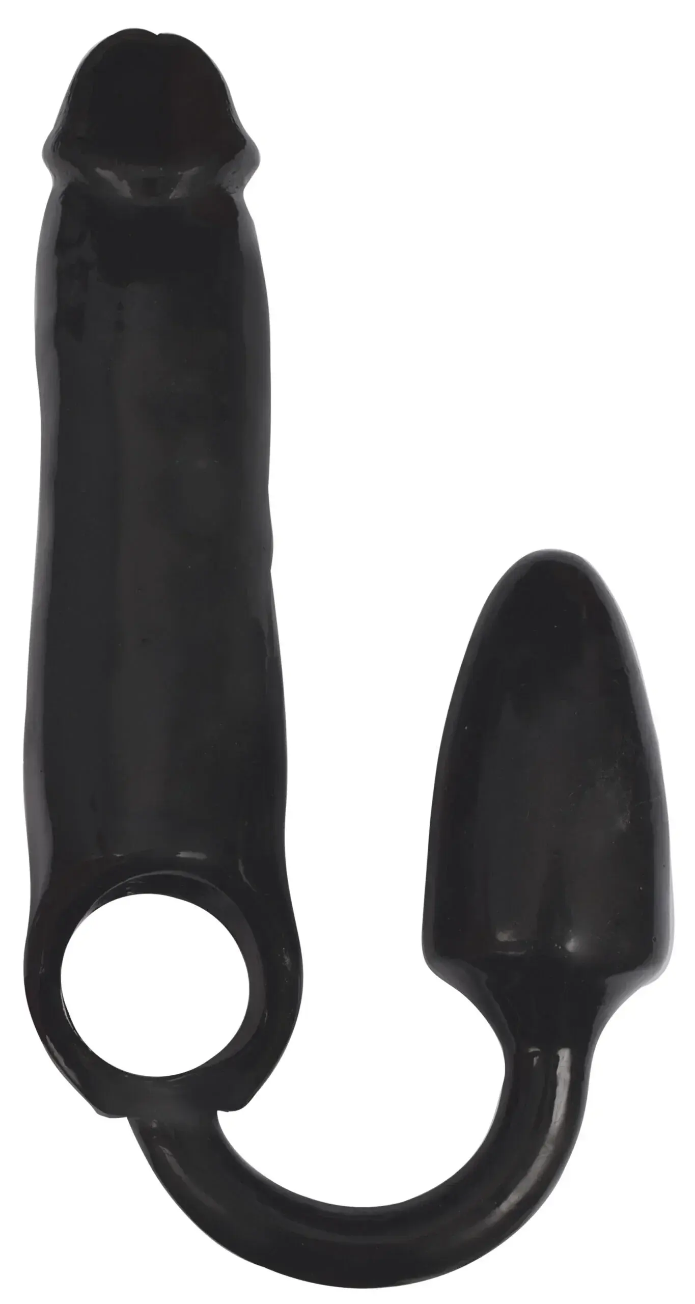XXXPander Sheath with Smooth Plug – Black